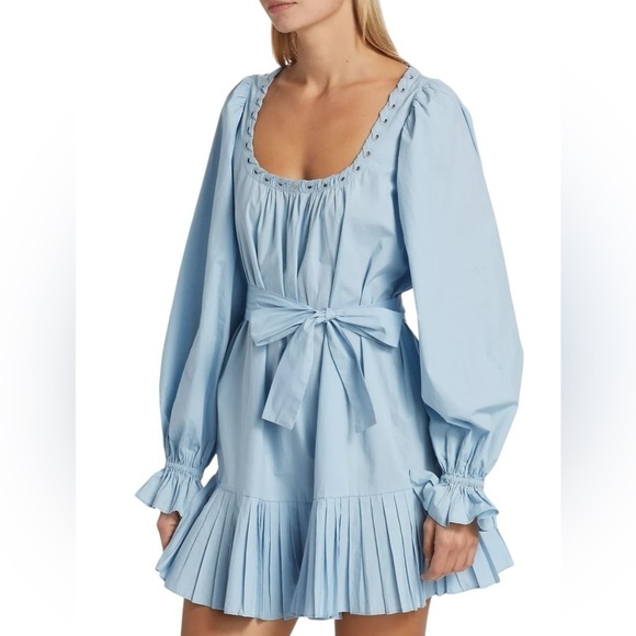 Ramy Brook Kayleigh Cotton Belted Minidress - Picture 2 of 8